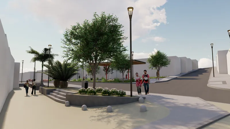 Dise&ntilde;o Aceras Paseo Cerro Mar - imagen 1
